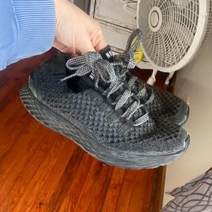 GUC. Have been sitting so I will wash them before selling. Small hole shown